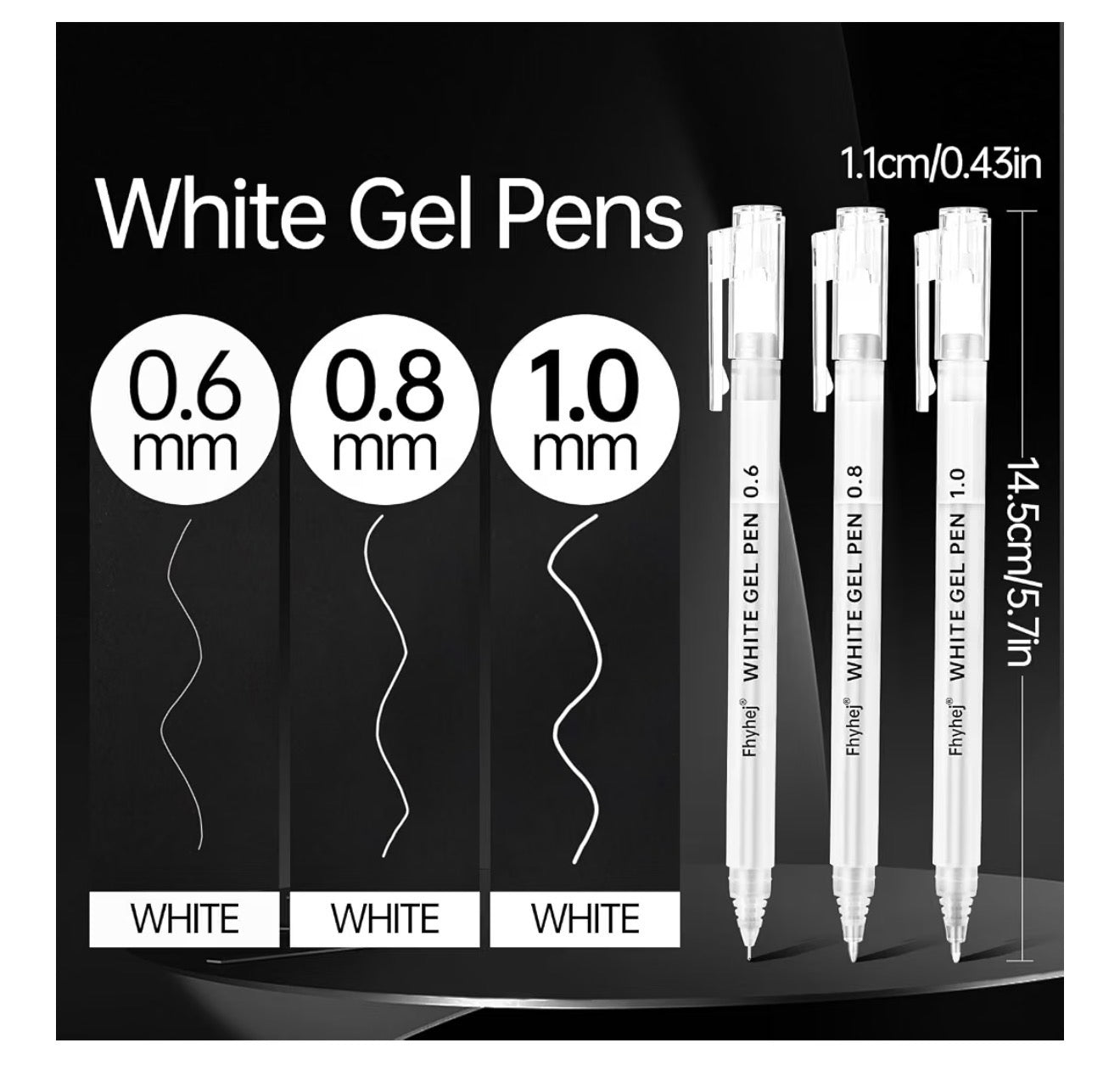 Gel Pen white